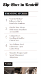 Mobile Screenshot of oberlinreview.org